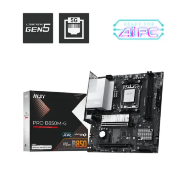 MSI PRO B850M-G AM5 mATX Motherboard